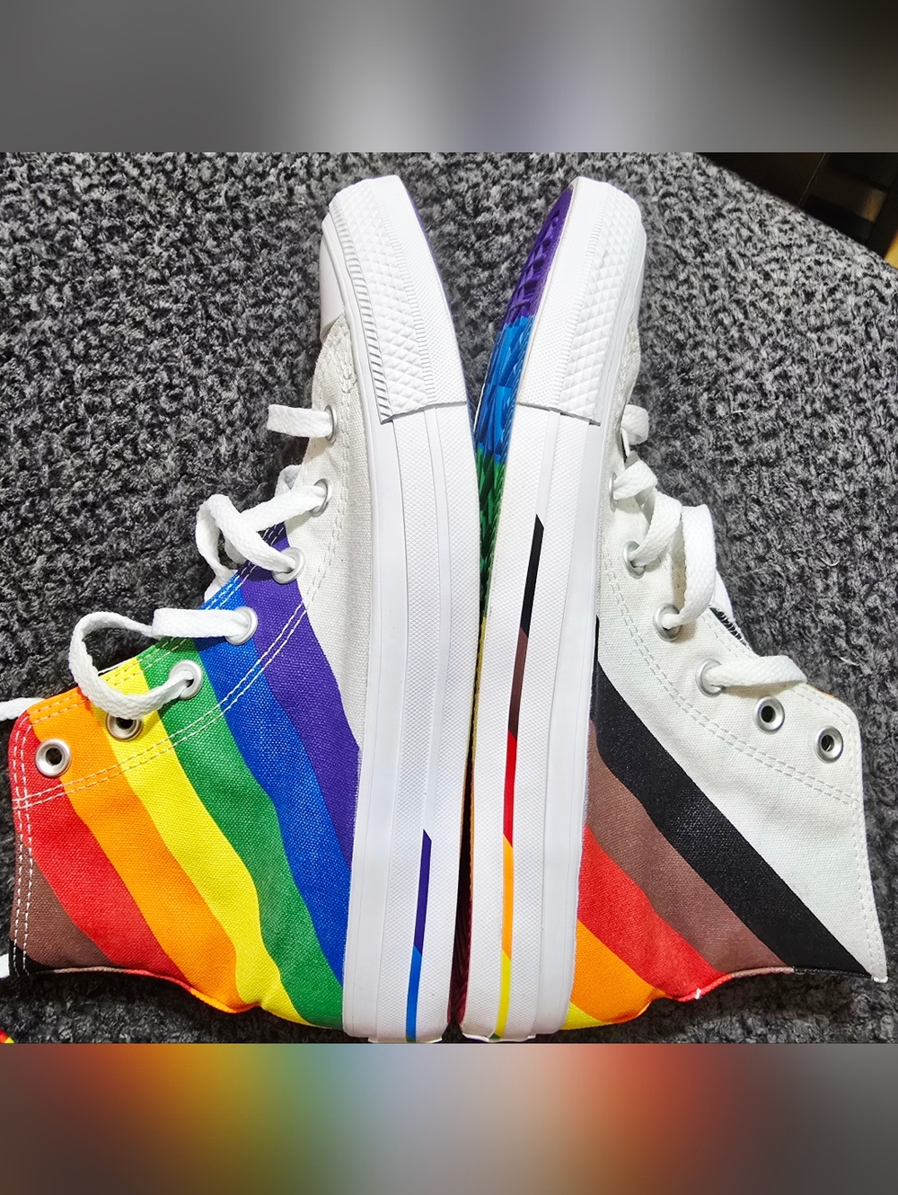Converse Chuck Taylor All Star Pride High Tops – “More Color, More Pride”Edition - Picture 5 of 10